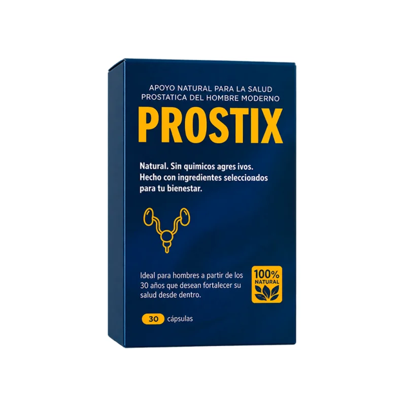Prostix — caja del complemento alimenticio en cápsulas