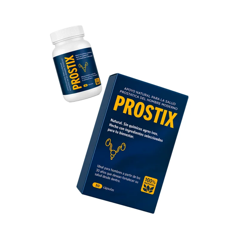 Prostix — caja y frasco del producto original